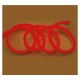 Bobine Néon Flex LED - Couleur unie - 3 mètres -IP65 - 230V 27 x 15 mm - Rouge
