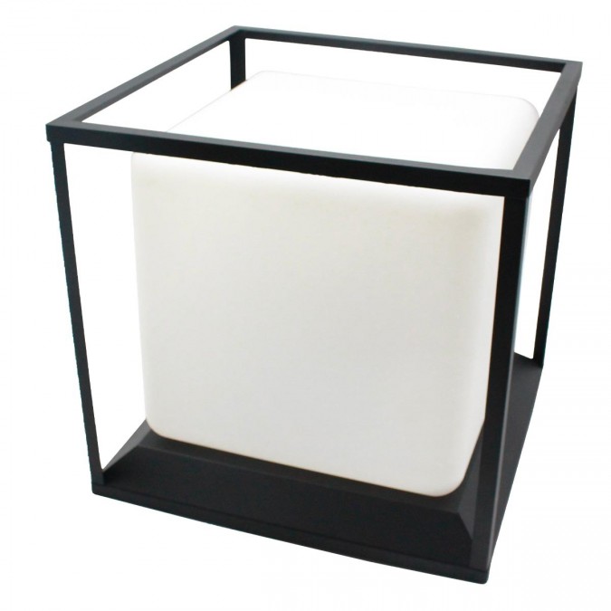 Lampe LED solaire HEAVY skin avec structure métal