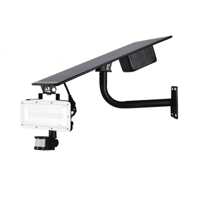 Projecteur LED SMD Solaire 40W + détecteur
