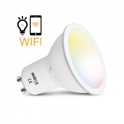Ampoule LED CCT+RGB Connectée GU10 5W