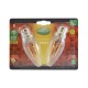 Lot de 2 ampoules LED Filament B22 2W Flamme