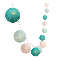 Guirlande décorative MIMY SOLAR Pastel