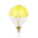 Ampoule LED E27 Globe 6W G95 Calotte dorée - Vue façe