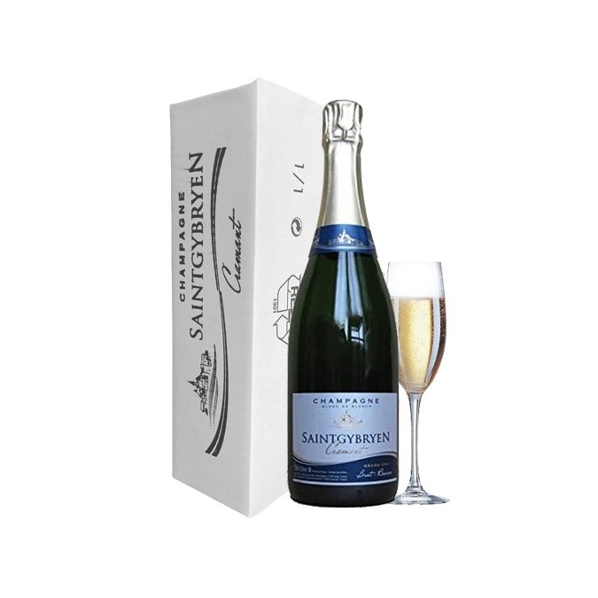 Bouteille de champagne 75cl Saint-Gybryen
