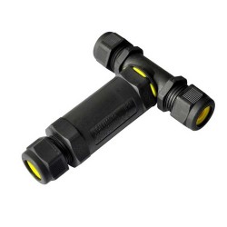 Connecteur T étanche IP68 230V