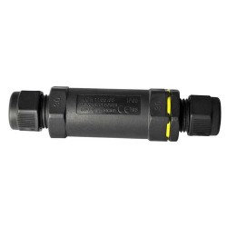 Connecteur étanche tube IP68 230V