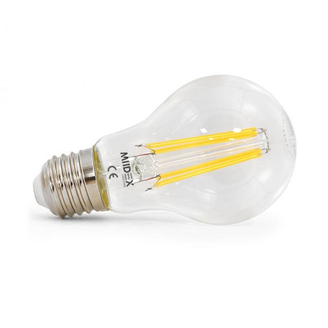 Ampoule LED E27 Bulb 8W COB Filament (Dimmable en option) - Vue 3