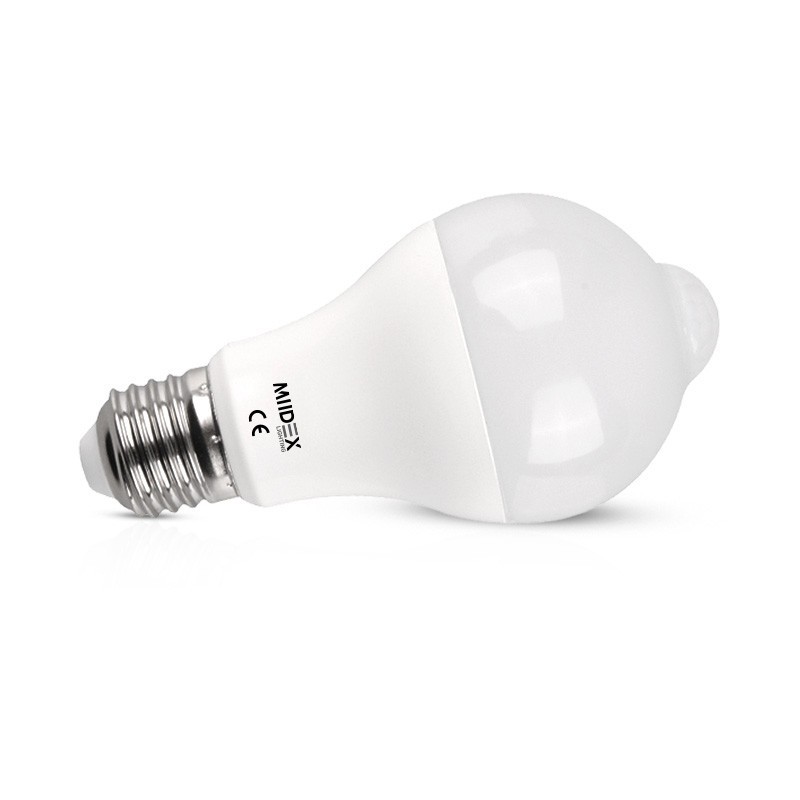 Lampe avec capteur de mouvement pour ampoule E27