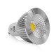 Ampoule LED GU10 6W COB Aluminium 75° (Dimmable en option)