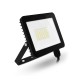 Projecteur LED Extérieur LUMOS SLIM II - 30W - Vue 3/4 noir