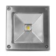 Spot 230V encastrable sol carré LED COB 5W - IP67 - Vue face
