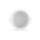 Collerette basse luminance pour downlight CYNIUS 21W et 24W - Blanc vue face 2