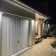 Applique murale solaire LED PULSAR - 6W - Entrée garage