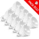 Ampoule LED GU10 6W 120° (9 + 1 offerte)