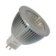 Ampoule LED GU5.3 - 6W COB Aluminium 75° Dimmable