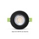 Collerette ronde fixe pour spot LED SPECTRA