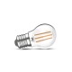 Ampoule LED E27 4W COB Filament G45 (Dimmable)