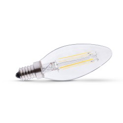 Ampoule LED E14 4W Filament Flamme