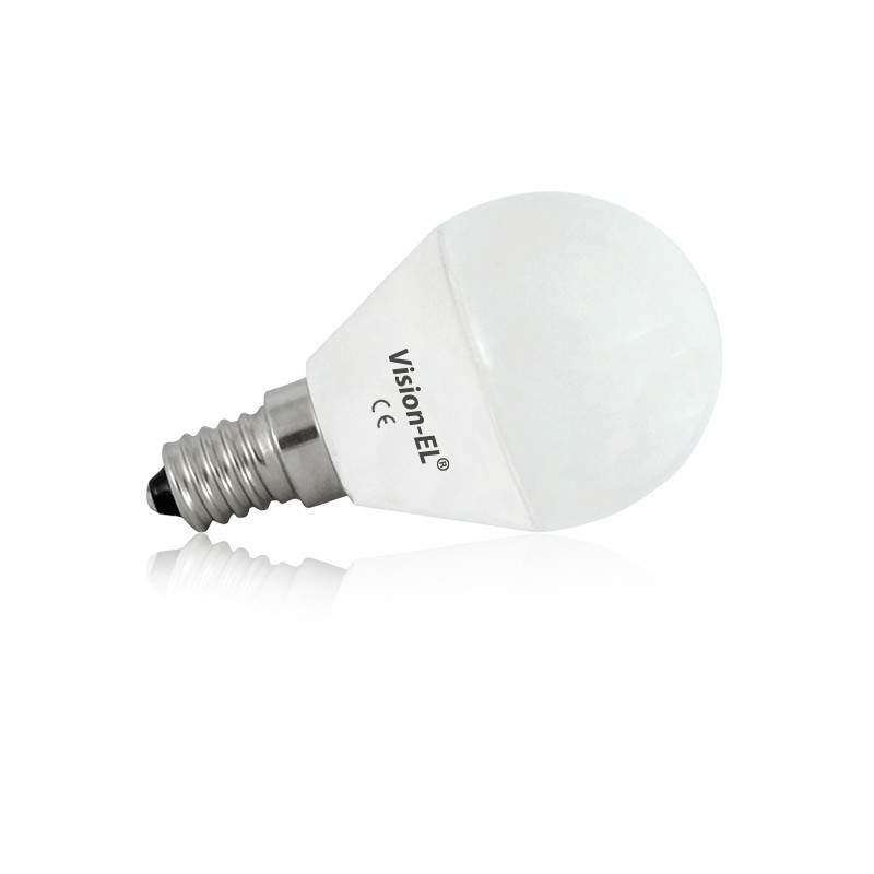 Lot de 2 Ampoules LED E14 6W P45 Miidex Lighting®