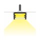 Profile Fin Aluminium Brut 1m pour bandeaux LED