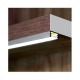 Profile Fin Aluminium Anodisé 2m pour bandeaux LED