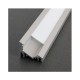 Profile Angle 30/60 Aluminium Anodisé 1m pour bandeaux LED