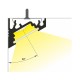 Profile Angle 30/60 Aluminium Anodisé 1m pour bandeaux LED