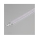 Diffuseur Clip Profile 15.4mm Transparent 1m pour bandeaux LED