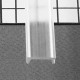 Diffuseur Clip Profile 15.4mm Transparent 2m pour bandeaux LED