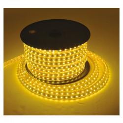 Bobine LED 5050 2700k 1 mètre 7w/m 230V ip65
