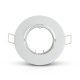 Support plafond Rond Orientable Blanc Ø90 mm