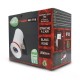 Support plafond BBC Rond Blanc avec douille automatique Ø88 mm
