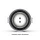 Support de spot BBC Rond Etanche Blanc Ø85 x 43 mm IP65