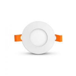 Plafonnier LED Blanc Ø85 3W 3000K