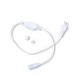 Câble alim Emb fin connecteur pin male / male bobine led 5050