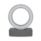APPLIQUE MURALE LED 12W ROND 4000K GRIS ANTHRACITE IP54