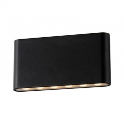 Applique Murale Rectangulaire LED 13W 3000K Gris Anthracite IP54