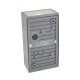 Applique Murale LED 2x5W 2x345LM Rectangulaire 4000K Gris IP54