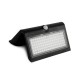 Applique Murale LED Solaire 8W 4000K Noir Détecteur