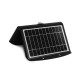 Applique Murale LED Solaire 8W 4000K Noir Détecteur