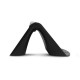 Applique Murale LED Solaire 8W 4000K Noir Détecteur