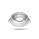 Support plafond Rond Blanc Orientable Ø92 mm