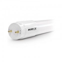 Tube LED T8 10W 4000K 600 mm P/N même côté