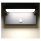 Applique Murale Orientable LED 12W 720 LM Détecteur 3000K Gris IP54