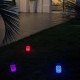 Colonne lumineuse LED Multicolore rechargeable Métal JOY