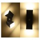 Applique Murale LED 13W 770 lm Détecteur 3000K Gris IP54