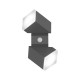 Applique Murale LED 13W 720 LM Détecteur 4000K Gris IP54