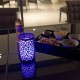 Colonne lumineuse LED Multicolore rechargeable Métal JOY