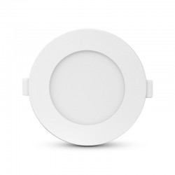 Plafonnier LED Blanc Ø128 6W 4000K