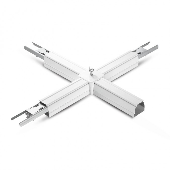 CONNECTEUR POUR RAIL EN X1 ENTREE / 3 SORTIES 5 CABLES